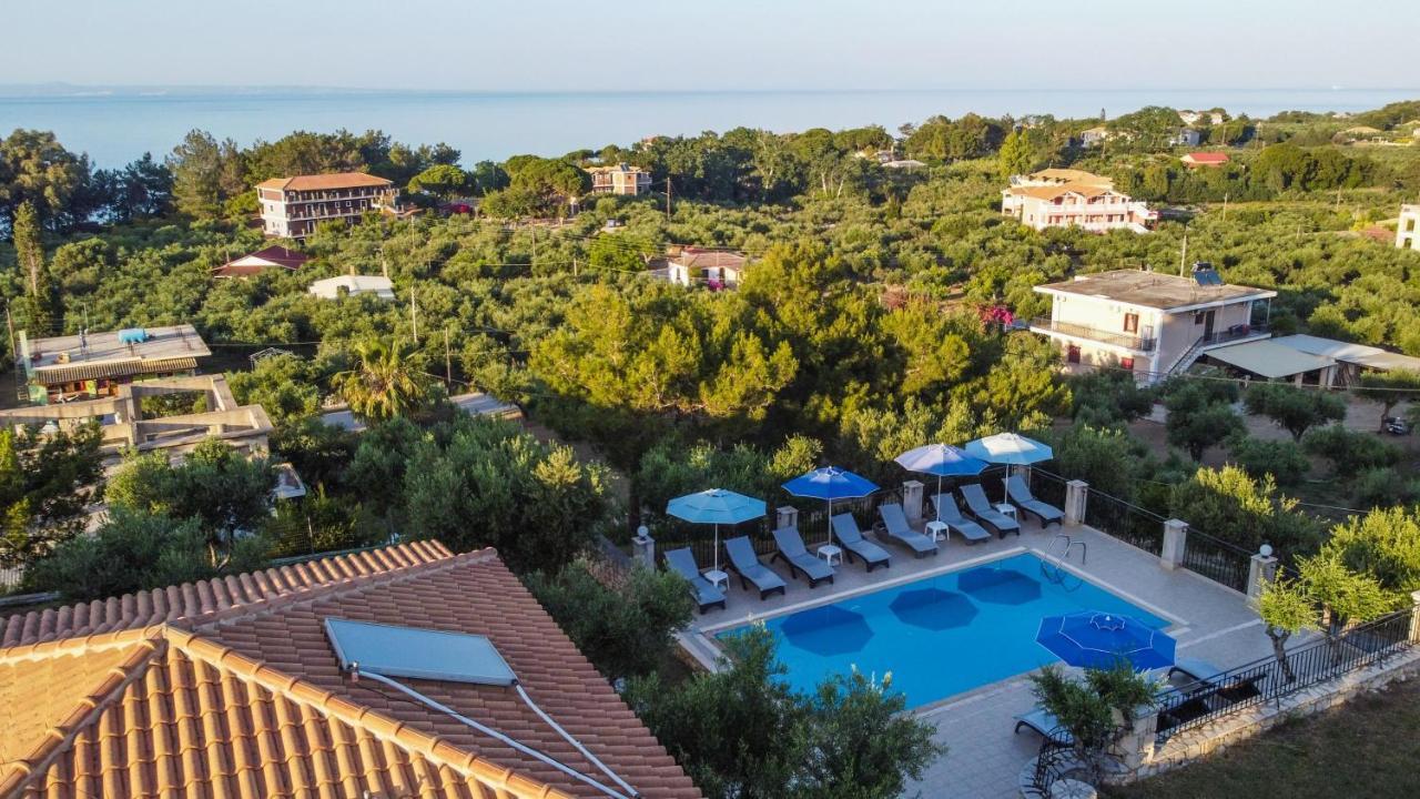 Aeolos Zante Villas With Heated Pool Vasilikí Exterior foto